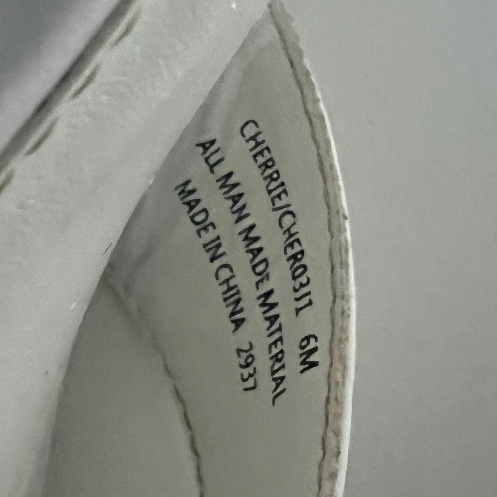 Madden Girl “Cherrie” Women's White Heeled Sandals. Size 6 View 6